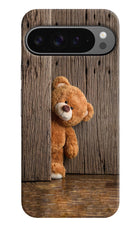 Teddy Wooden Google Pixel 9 Pro Hard Case Back Cover by Casekaro