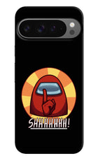 Among Us Shhh! Google Pixel 9 Pro Hard Case Back Cover by Casekaro
