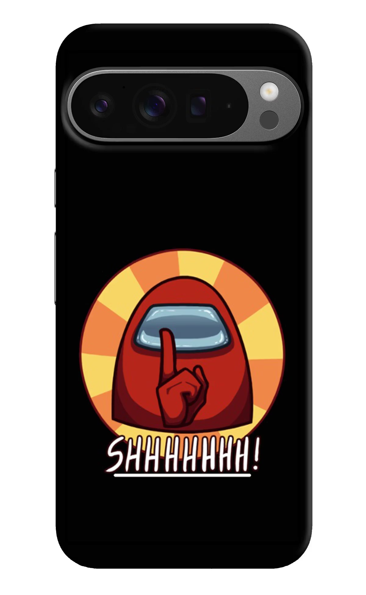 Among Us Shhh! Google Pixel 9 Pro Hard Case Back Cover by Casekaro