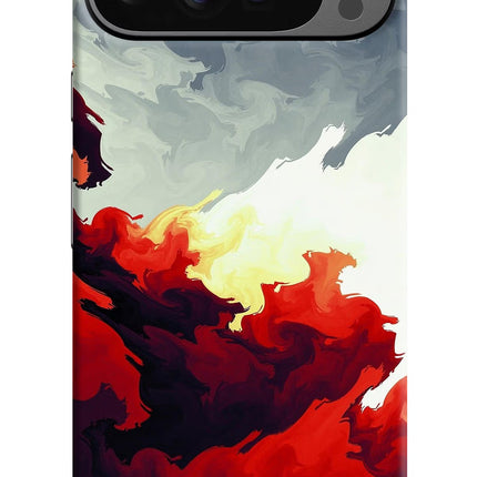 Fire Cloud Google Pixel 9 Pro Hard Case Back Cover by Casekaro