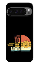 To the Moon Google Pixel 9 Pro Hard Case Back Cover by Casekaro