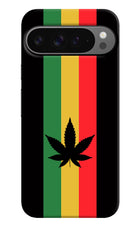 Weed Flag Google Pixel 9 Pro Hard Case Back Cover by Casekaro