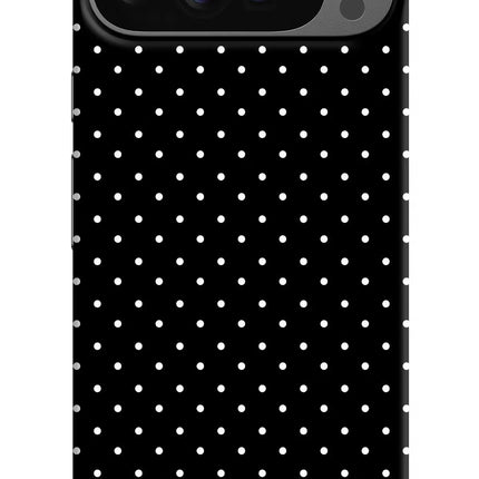 White Dots Google Pixel 9 Pro Hard Case Back Cover by Casekaro