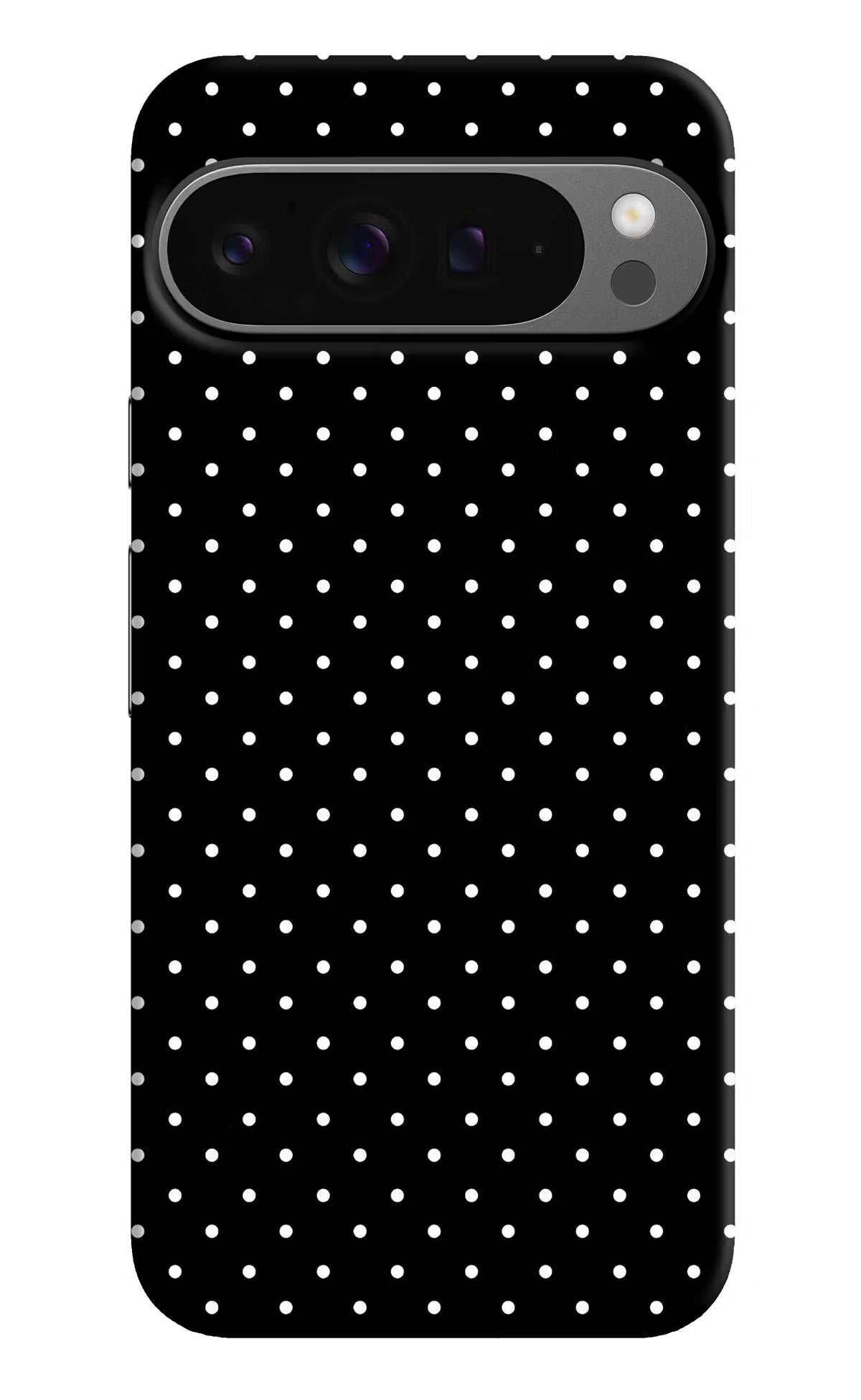White Dots Google Pixel 9 Pro Hard Case Back Cover by Casekaro