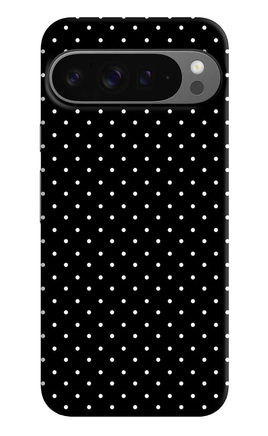 White Dots Google Pixel 9 Pro Hard Case Back Cover by Casekaro