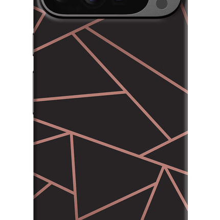 Geometric Pattern Google Pixel 9 Pro Hard Case Back Cover by Casekaro