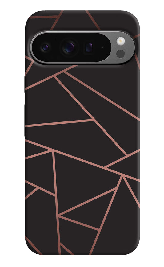 Geometric Pattern Google Pixel 9 Pro Hard Case Back Cover by Casekaro