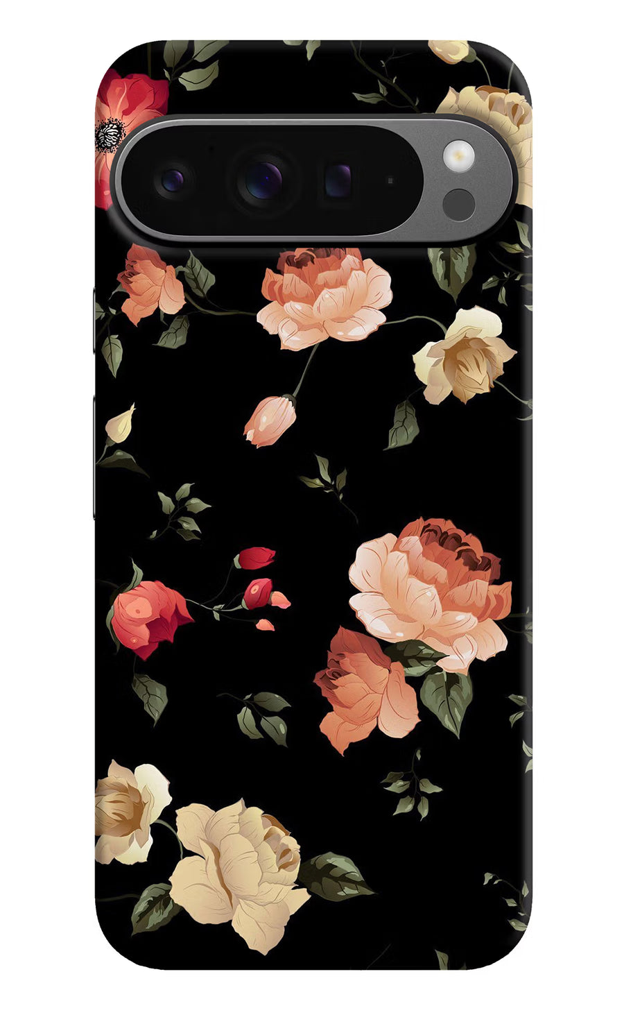 Flowers Google Pixel 9 Pro Back Cover, Hard case