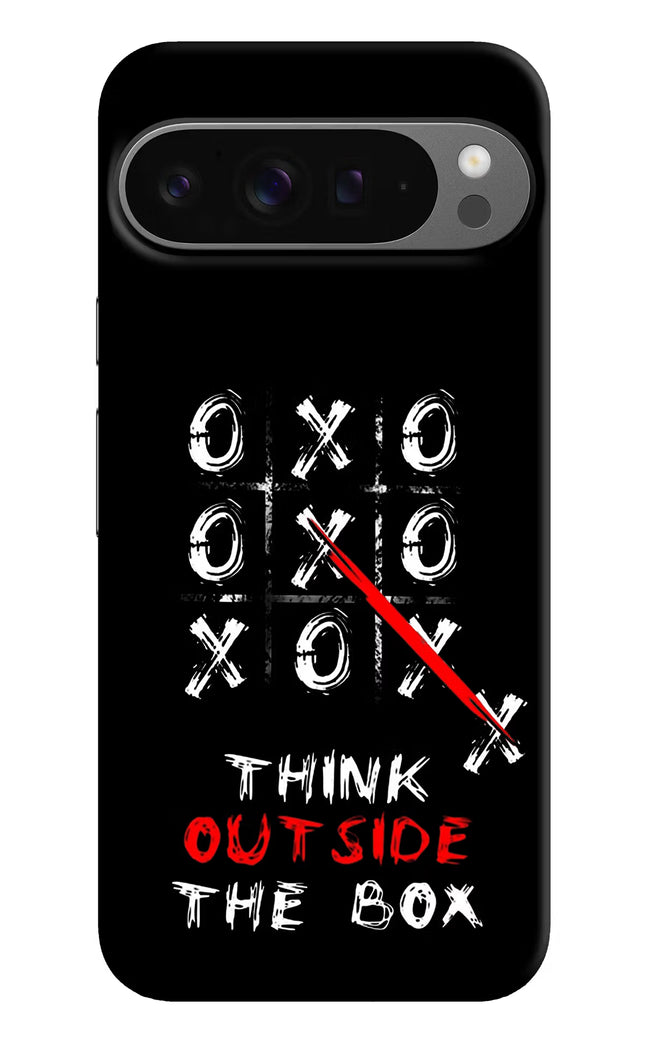 Think out of the BOX Google Pixel 9 Pro Hard Case Back Cover by Casekaro
