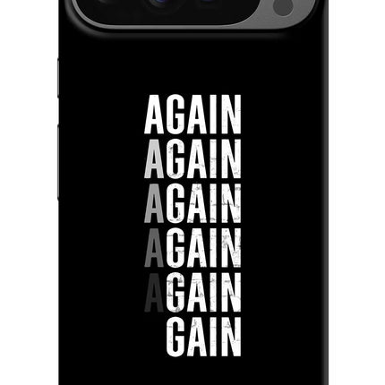 Again Again Gain Google Pixel 9 Pro Hard Case Back Cover by Casekaro