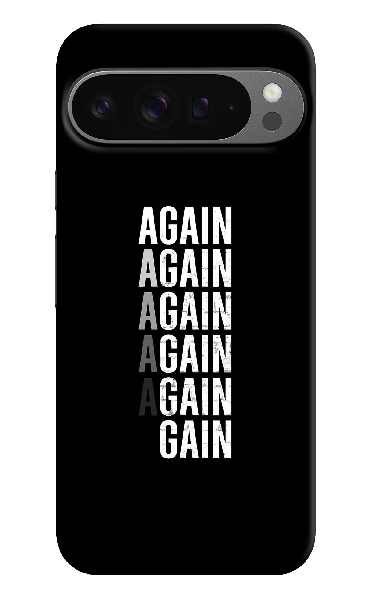 Again Again Gain Google Pixel 9 Pro Hard Case Back Cover by Casekaro
