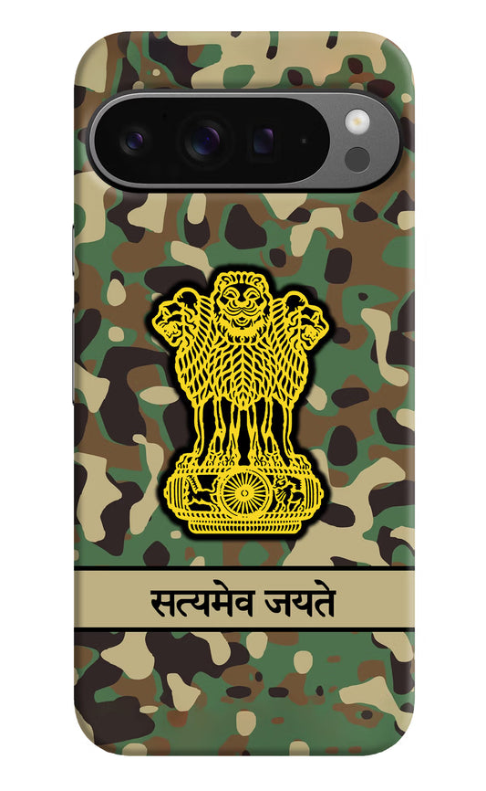 Satyamev Jayate Army Google Pixel 9 Pro Hard Case Back Cover by Casekaro