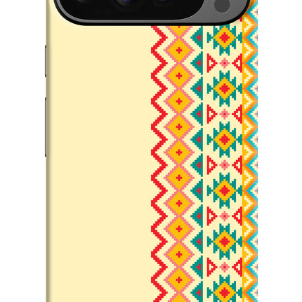Ethnic Seamless Google Pixel 9 Pro Hard Case Back Cover by Casekaro