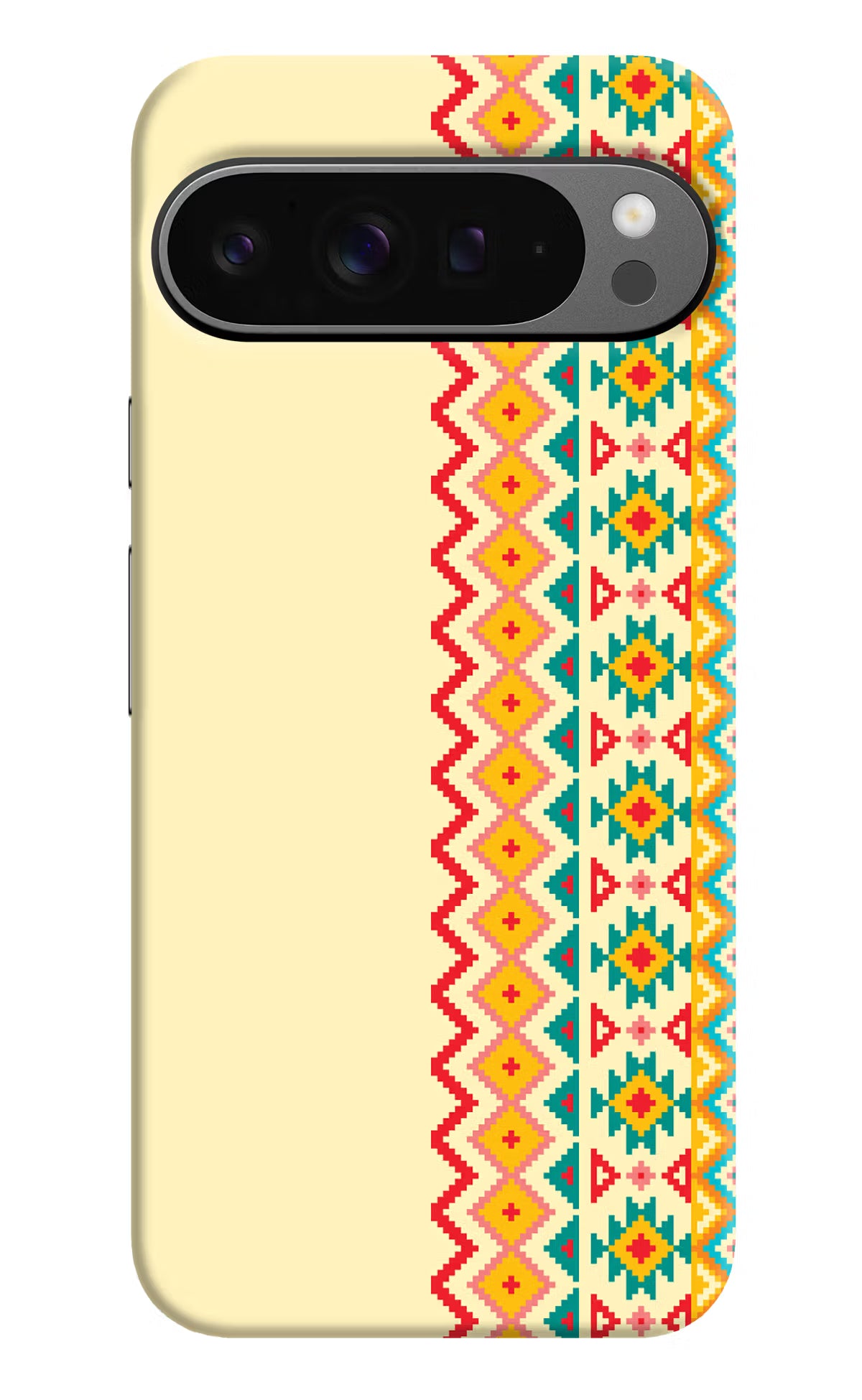 Ethnic Seamless Google Pixel 9 Pro Hard Case Back Cover by Casekaro