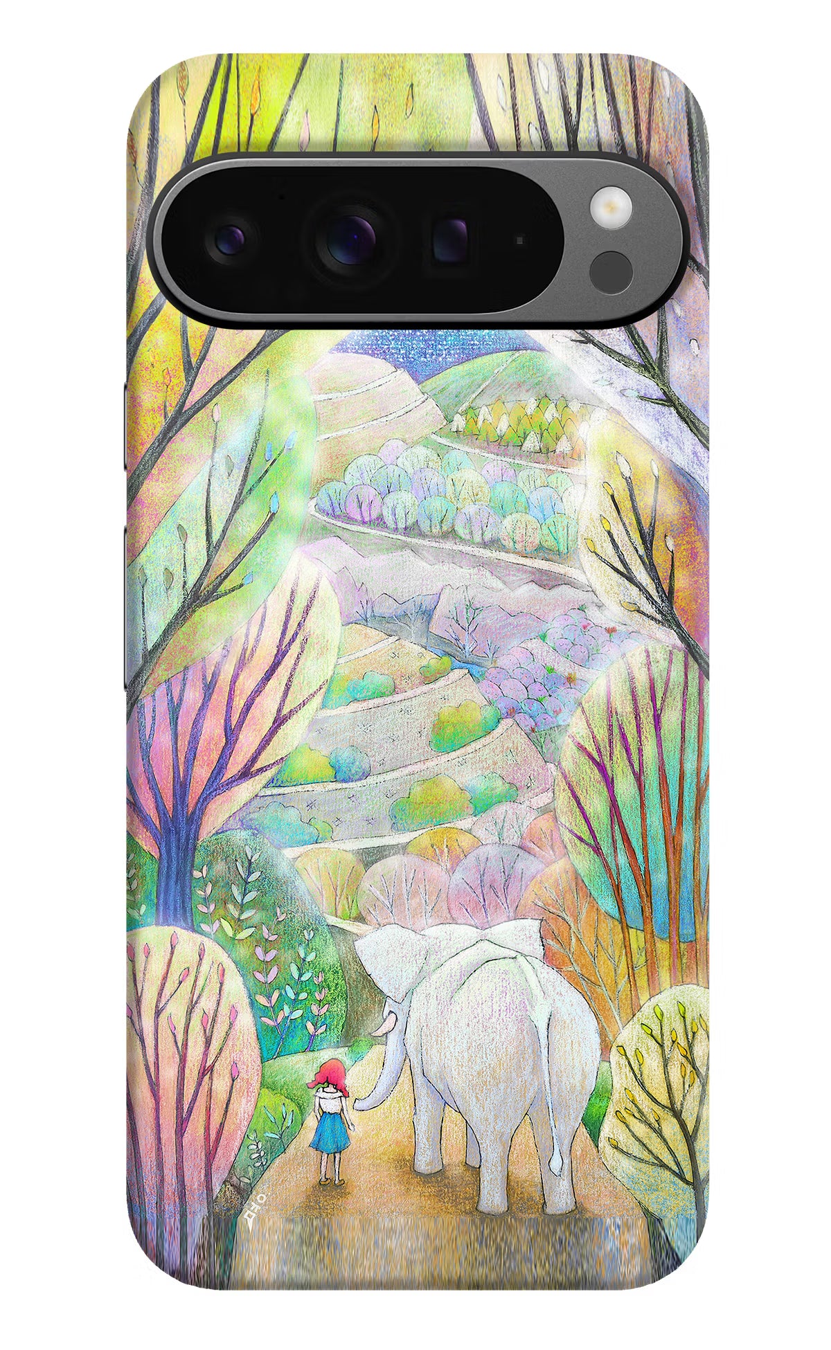 Nature Painting Google Pixel 9 Pro Hard Case Back Cover by Casekaro