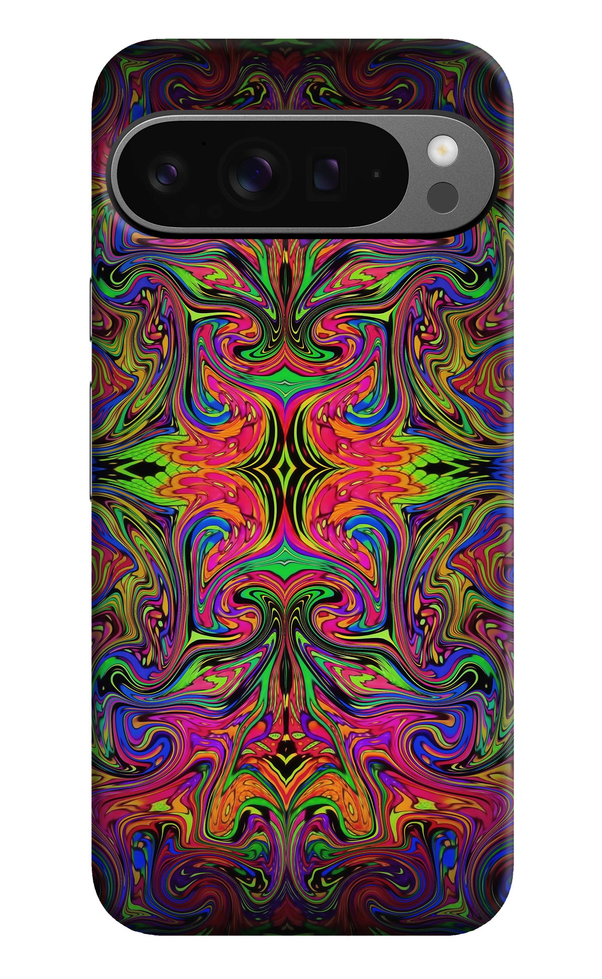 Psychedelic Art Google Pixel 9 Pro Back Cover