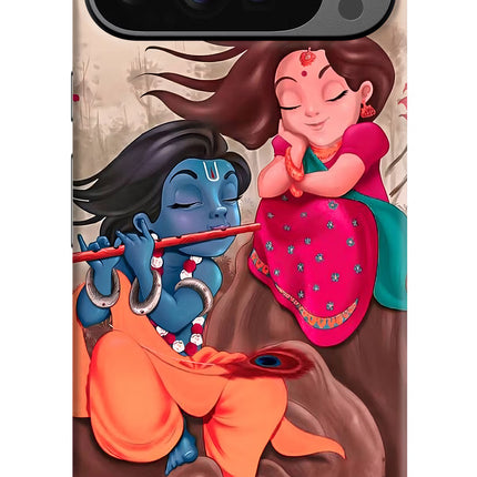 Radhe Krishna Google Pixel 9 Pro Hard Case Back Cover by Casekaro