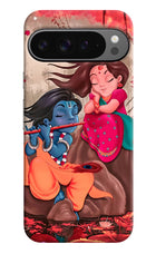 Radhe Krishna Google Pixel 9 Pro Hard Case Back Cover by Casekaro