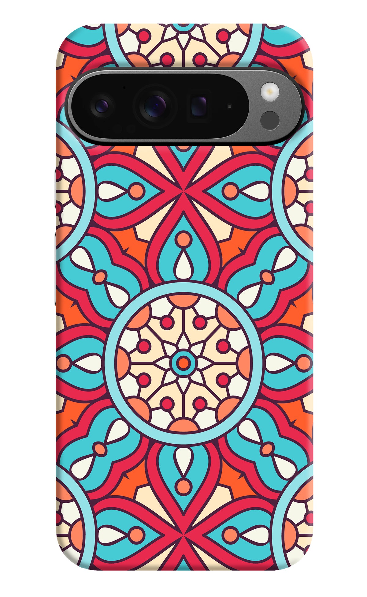 Mandala Geometric Google Pixel 9 Pro Back Cover