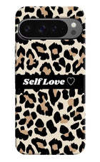 Leopard Print Self Love Google Pixel 9 Pro Hard Case Back Cover by Casekaro