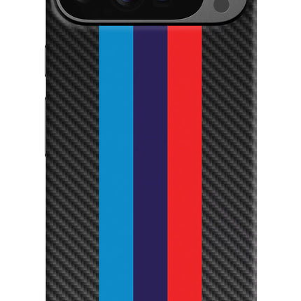 BMW Stripes Pattern Google Pixel 9 Pro Hard Case Back Cover by Casekaro