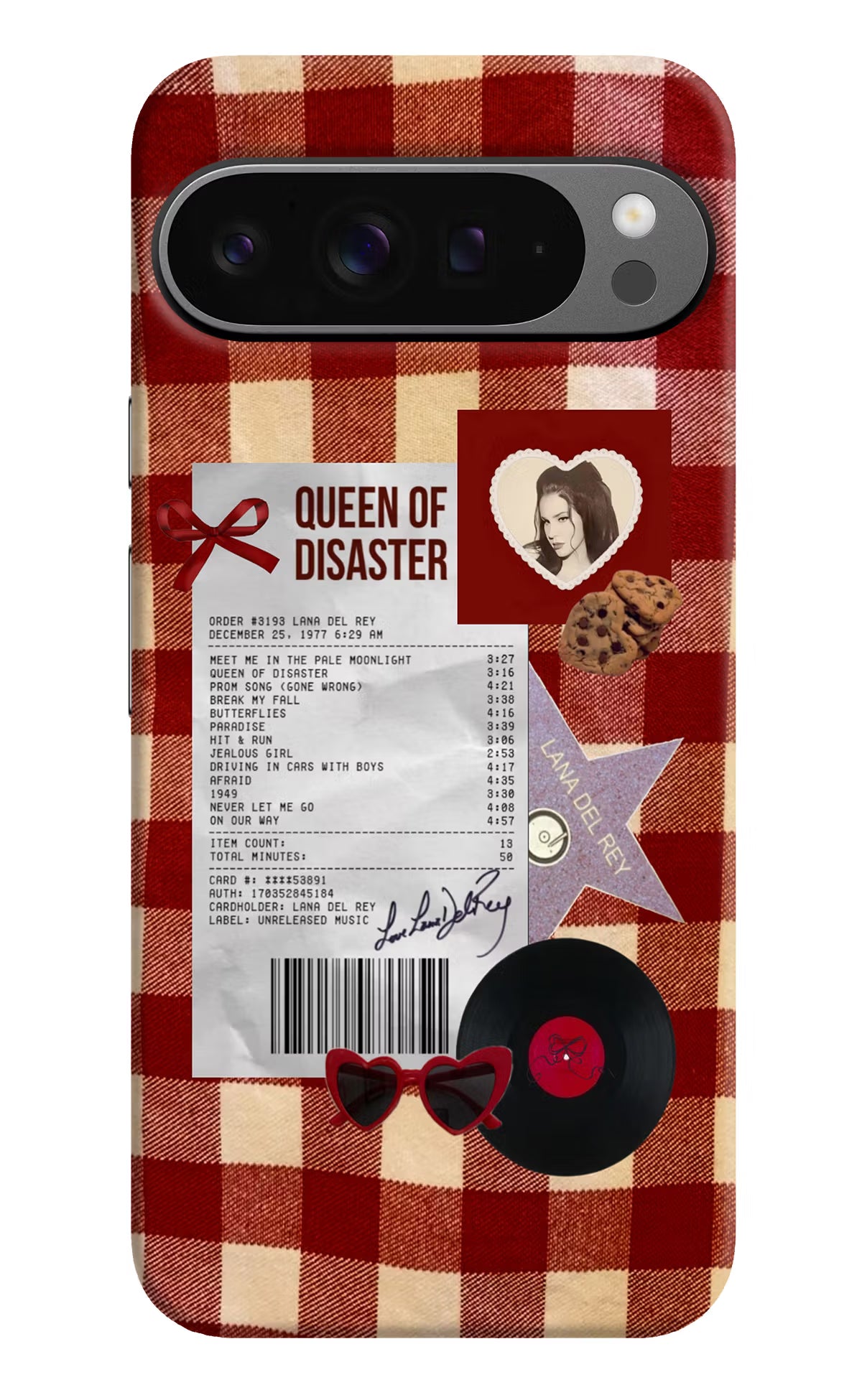 Queen of Disaster Google Pixel 9 Pro Hard Case Back Cover by Casekaro