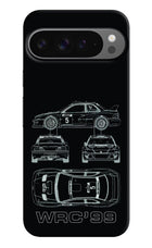 WRC'99 Google Pixel 9 Pro Hard Case Back Cover by Casekaro