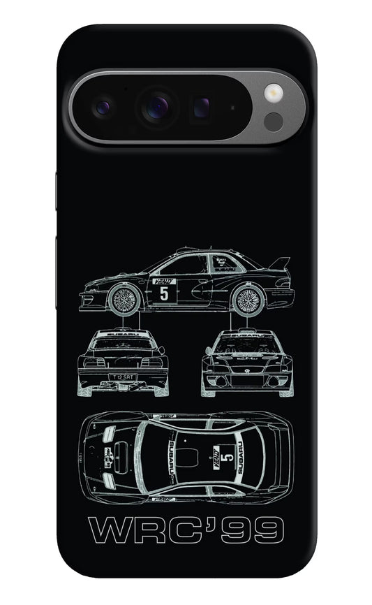 WRC'99 Google Pixel 9 Pro Hard Case Back Cover by Casekaro