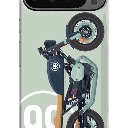 Classic Cafe Racer 99 Google Pixel 9 Pro Hard Case Back Cover by Casekaro