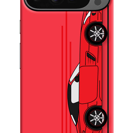 Red Velocity Google Pixel 9 Pro Hard Case Back Cover by Casekaro