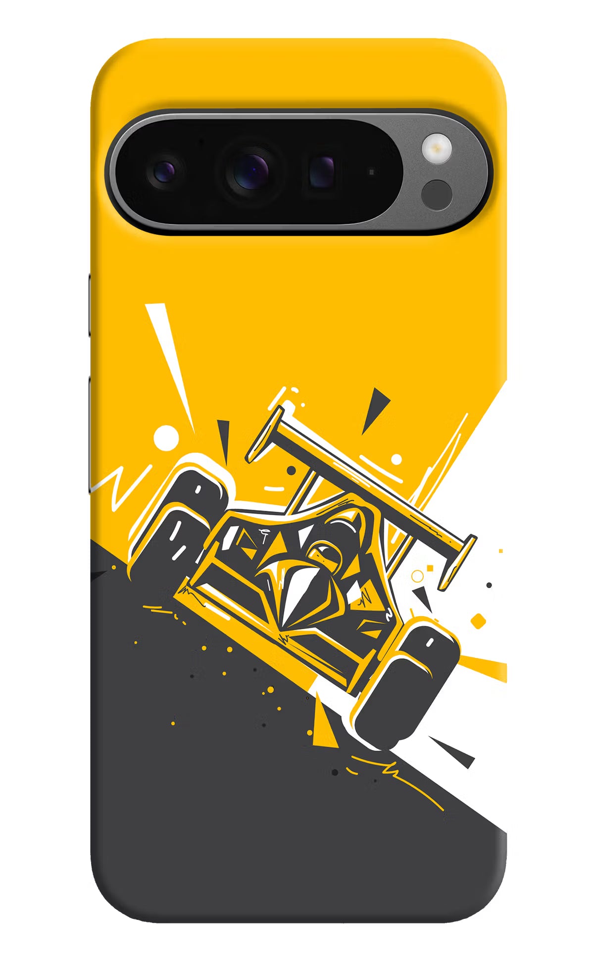 Track King Google Pixel 9 Pro Hard Case Back Cover by Casekaro