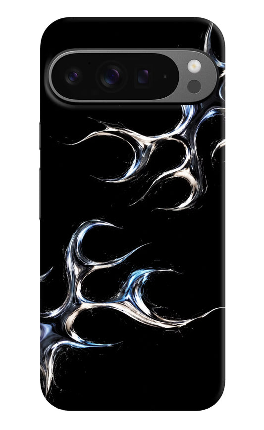 Chrome Tribal Google Pixel 9 Pro Hard Case Back Cover by Casekaro