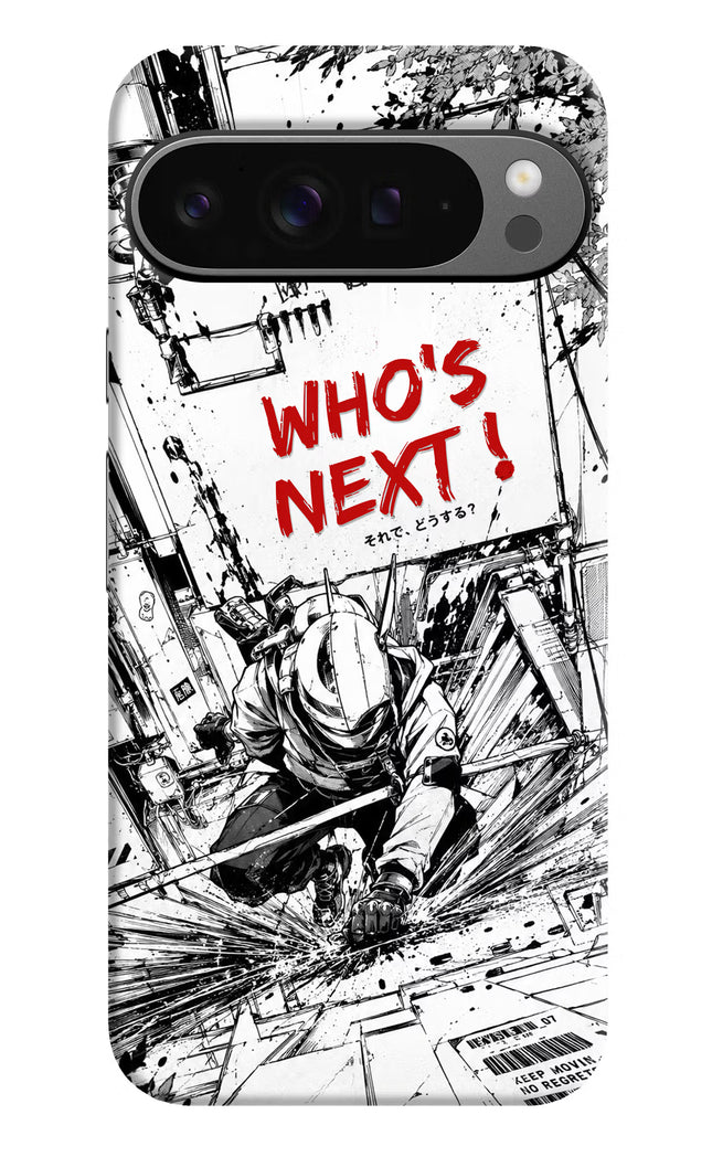 Who's Next Google Pixel 9 Pro Hard Case Back Cover by Casekaro