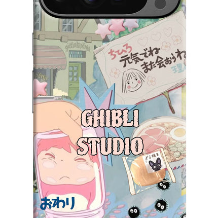Studio Ghibli Google Pixel 9 Pro Hard Case Back Cover by Casekaro