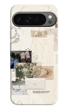Soft Aesthetic Google Pixel 9 Pro Hard Case Back Cover by Casekaro