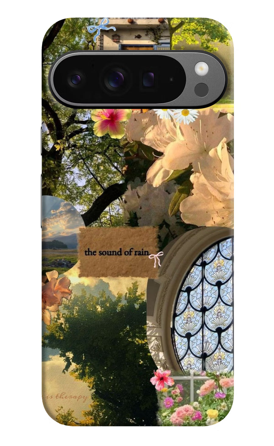 Rain Google Pixel 9 Pro Back Cover, Hard case