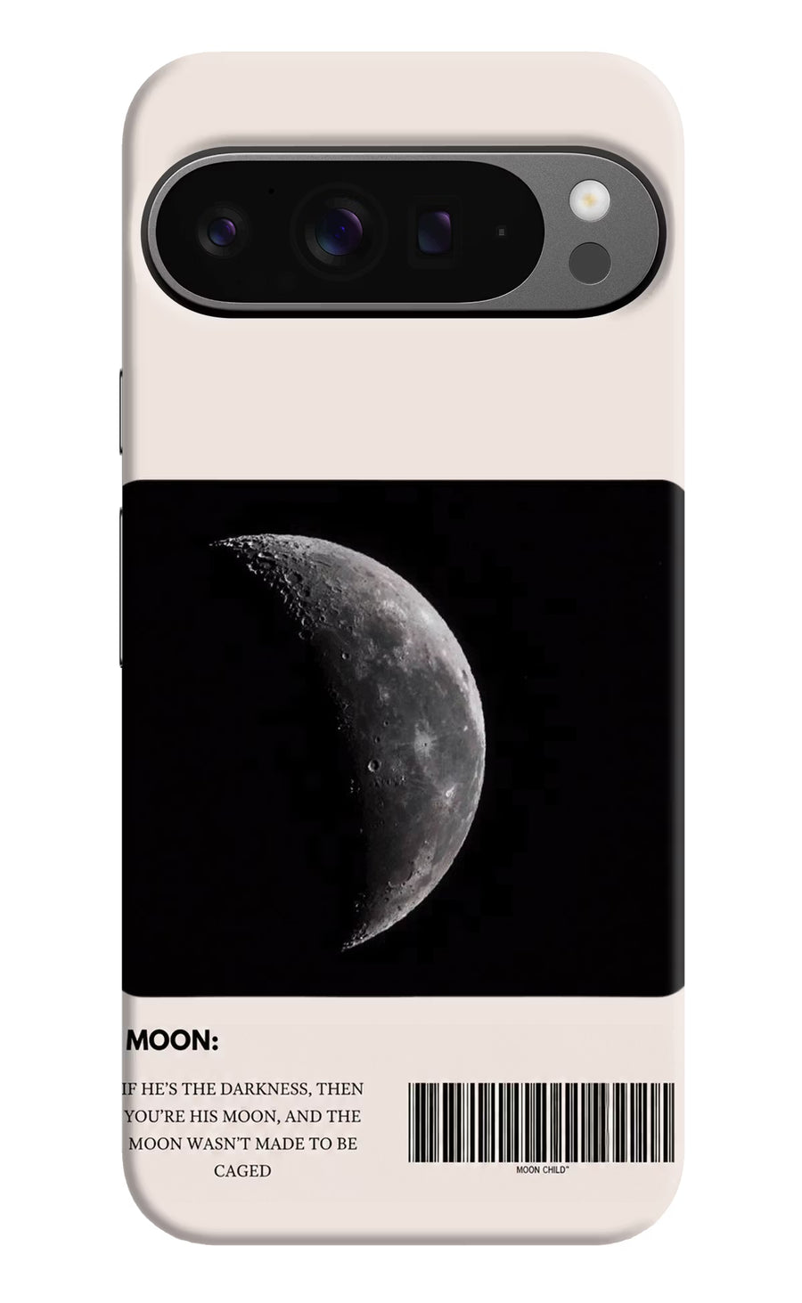 Moon Phase Google Pixel 9 Pro Back Cover, Hard case