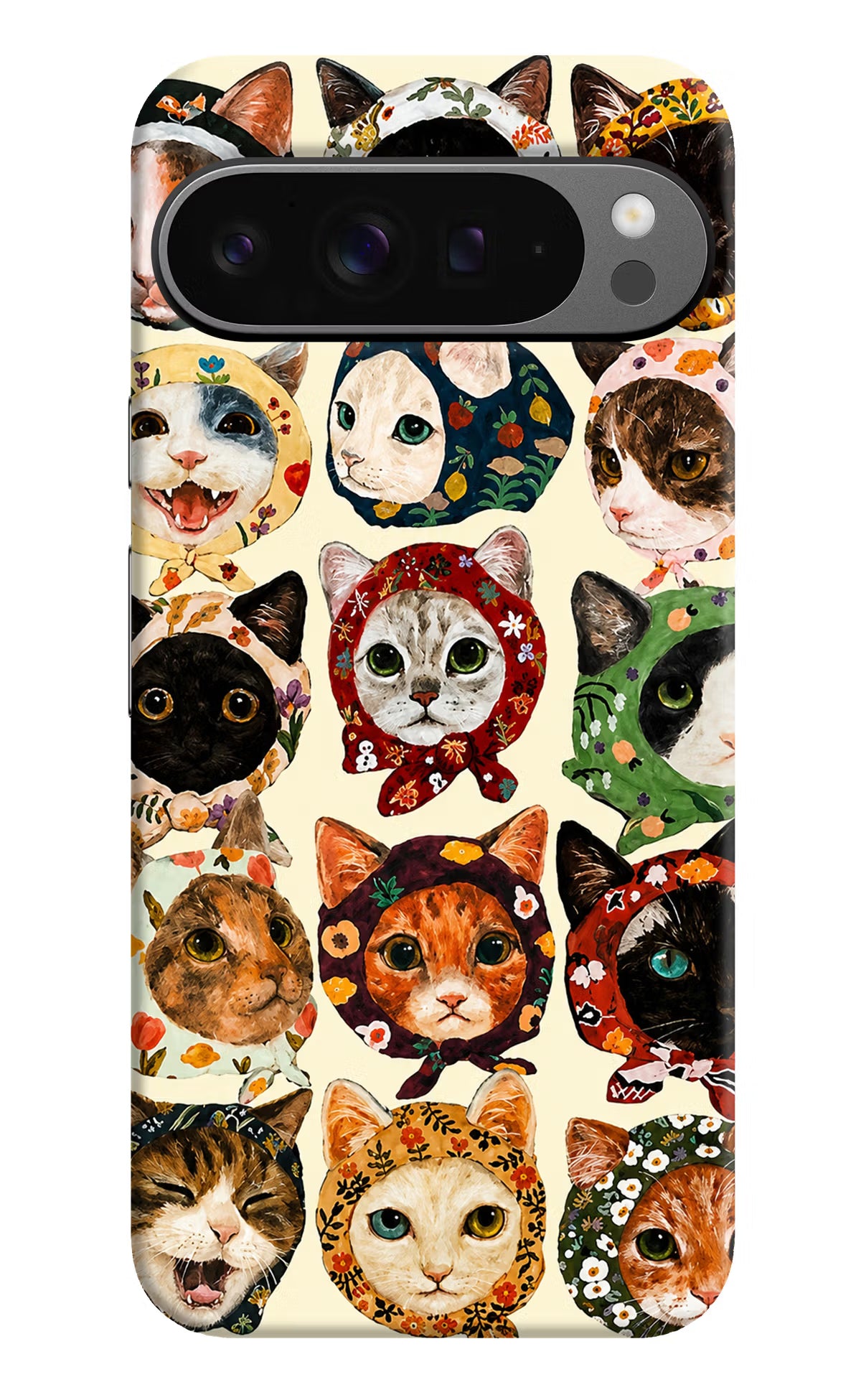 Cool Cat Google Pixel 9 Pro Back Cover