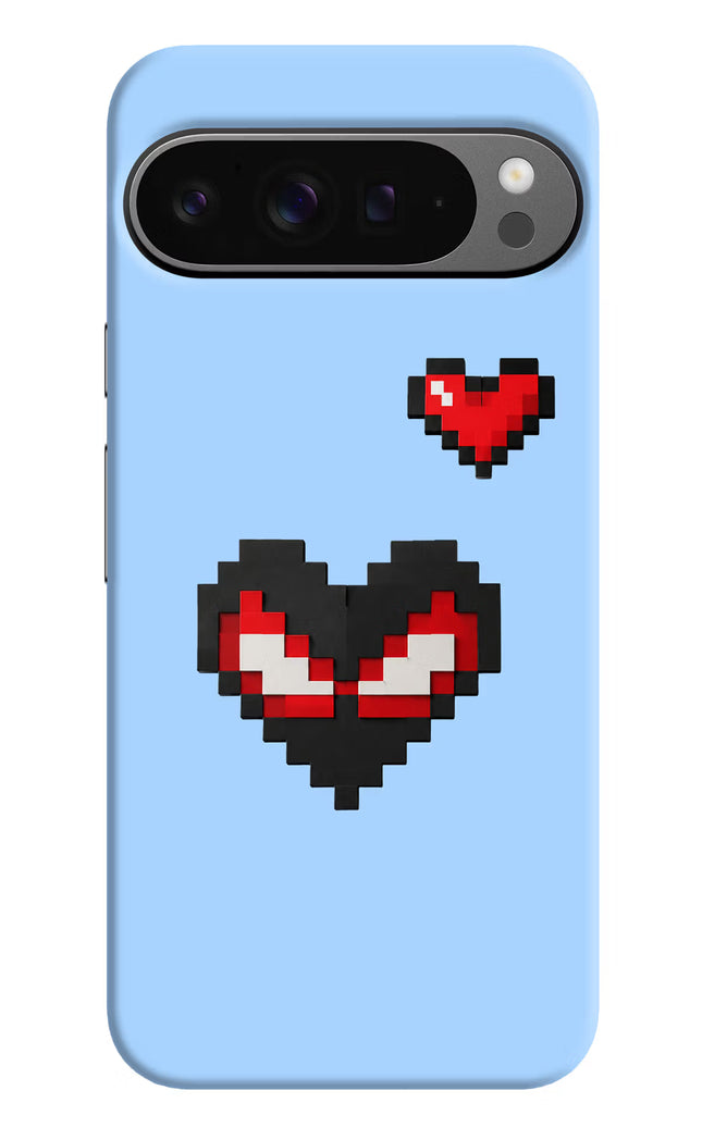 Peter Heart Google Pixel 9 Pro Hard Case Back Cover by Casekaro