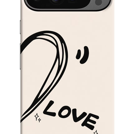 Soul Line Google Pixel 9 Pro Hard Case Back Cover by Casekaro
