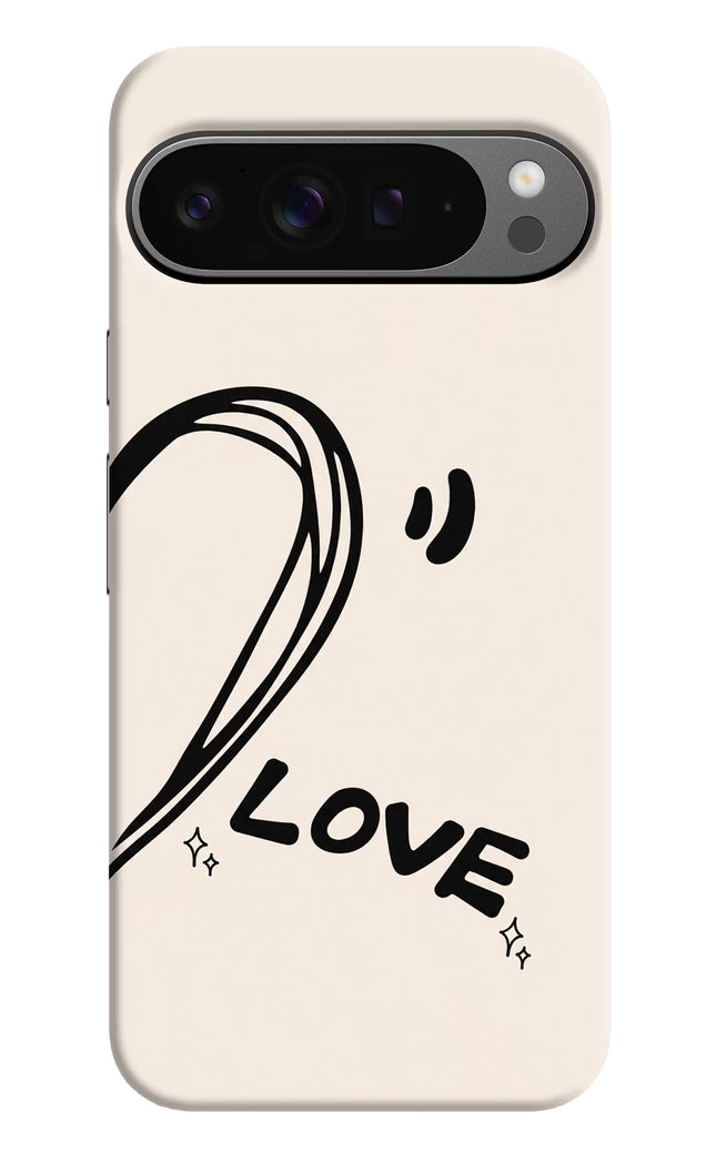 Soul Line Google Pixel 9 Pro Hard Case Back Cover by Casekaro