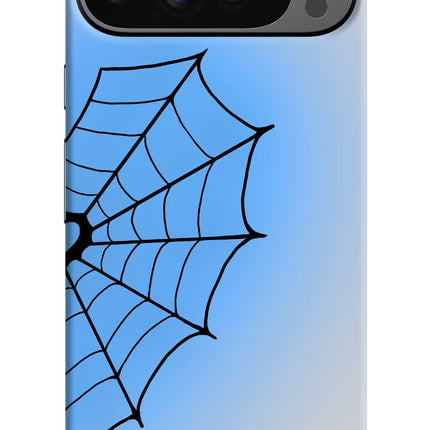 Blue Web Google Pixel 9 Pro Hard Case Back Cover by Casekaro