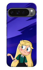 Star Glow Google Pixel 9 Pro Hard Case Back Cover by Casekaro