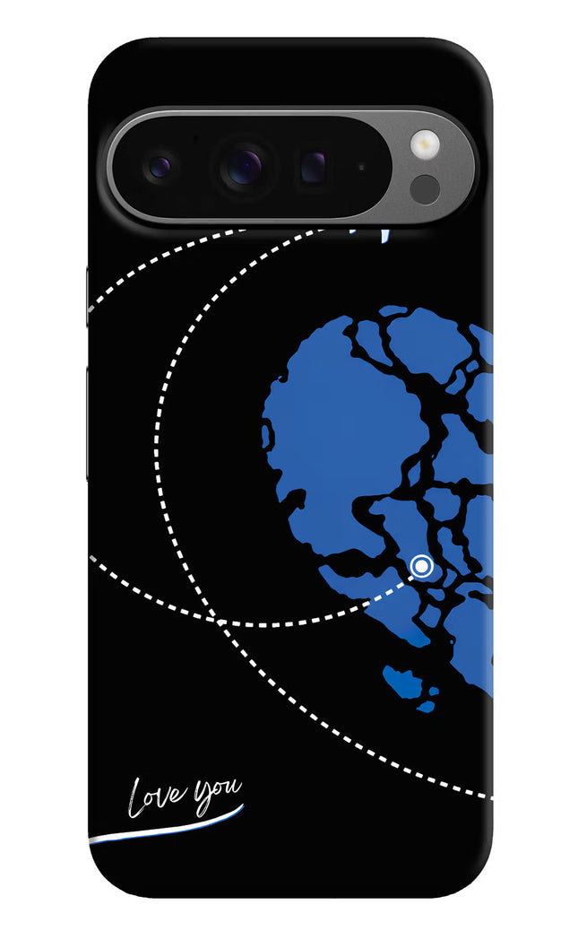 Love Orbit Google Pixel 9 Pro Hard Case Back Cover by Casekaro
