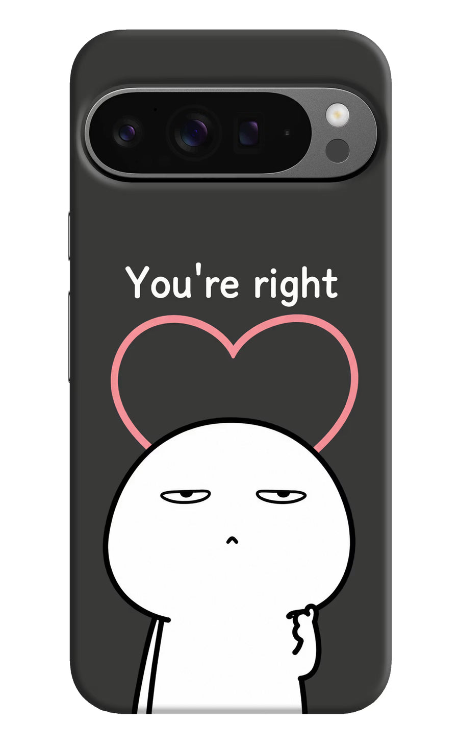 You're Right Google Pixel 9 Pro Back Cover, Hard case