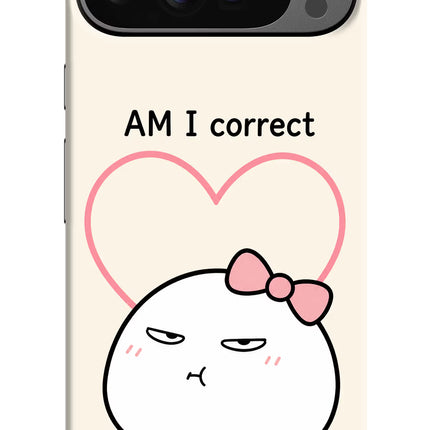 Always Right Google Pixel 9 Pro Hard Case Back Cover by Casekaro