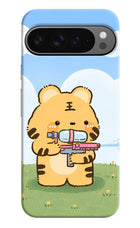 Tiger Treat Google Pixel 9 Pro Hard Case Back Cover by Casekaro