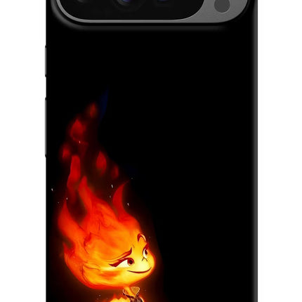 Ember Flame Google Pixel 9 Pro Hard Case Back Cover by Casekaro