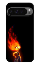 Ember Flame Google Pixel 9 Pro Hard Case Back Cover by Casekaro