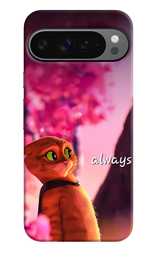 Always Cat Google Pixel 9 Pro Hard Case Back Cover by Casekaro